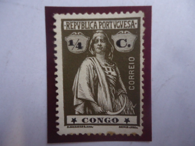 País: Congo Portugués - Serie: Ceres Diosa de la Agricultura.