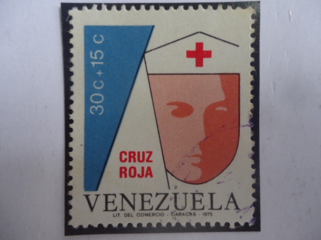 Cruz Roja - Enfermera de la Cruz Roja  - Serie: Surfax para Venezuela Cruz Roja.
