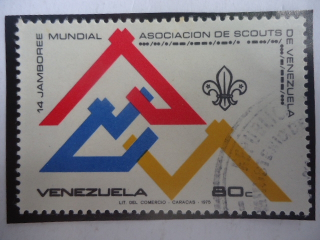 14 Jamboree Mundial - Asociación de Scouts de Venezuela - Emblemas.