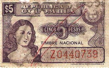 cinco pesos