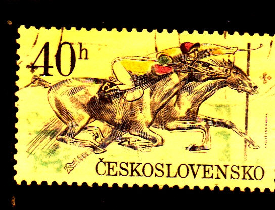 Carrera de  caballos