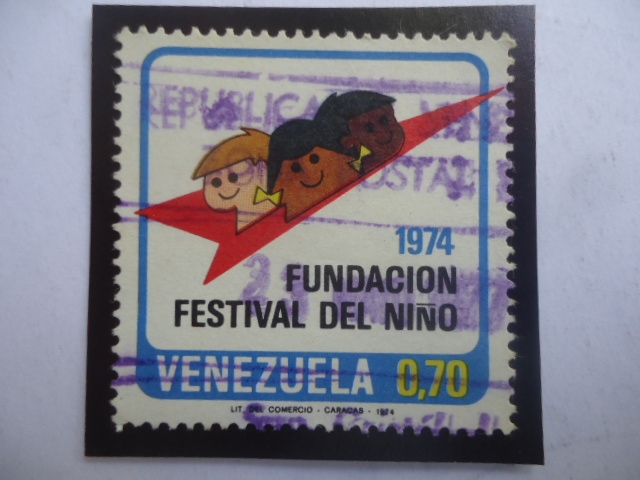 1974 Fundación Festival del Niño - Serie: Día del Niño .