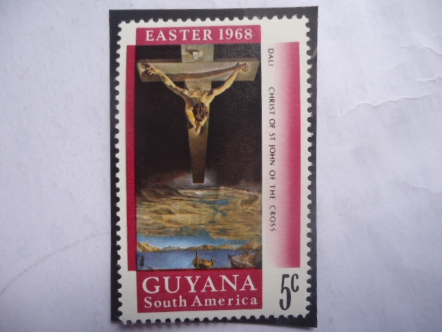 Pascua 1968 - CRISTO, Oleo del Español, Juan Pantoja de la Cruz (1553-1608)