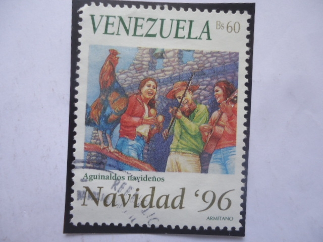 Navidad 96-Aguinaldos Navideños-Capilla de Piedra a la Virgen de Coromoto-en San Rafael-Edo.Mérida.