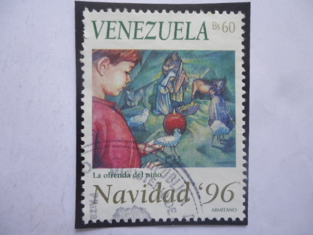 Navidad 96- La Ofrenda del Niño - Pesebre.