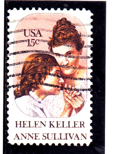 Helen Keller y Anne Sullivan