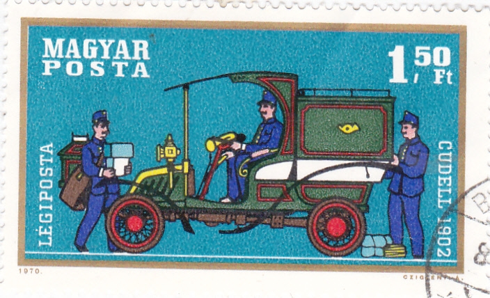 Coche de epoca- correos 