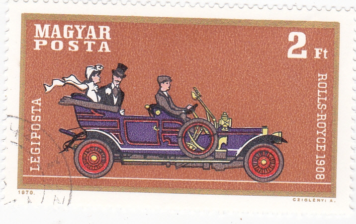 Coche de epoca- Rolls Royce 1908