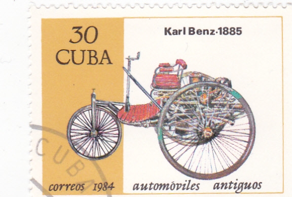 Coche de epoca- Karl Benz 1885