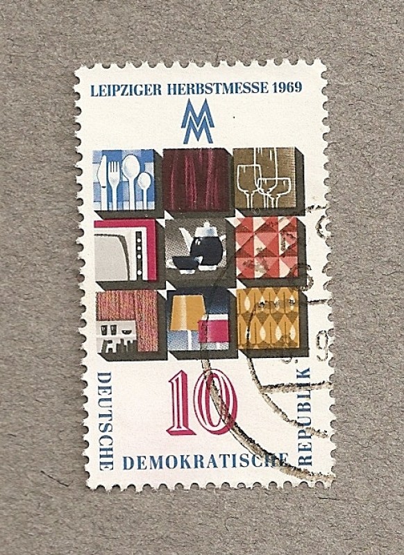 Feria Muestras de Otoño 1969 en Leipzig