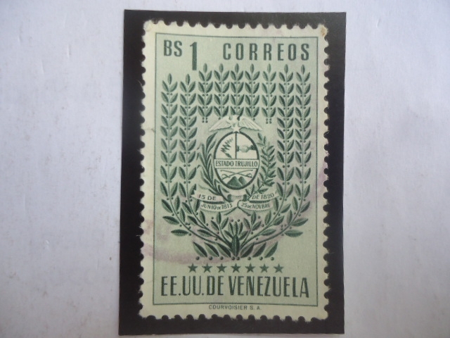 EE.UU. de Venezuela - Estado Trujillo - Escudo de Armas.