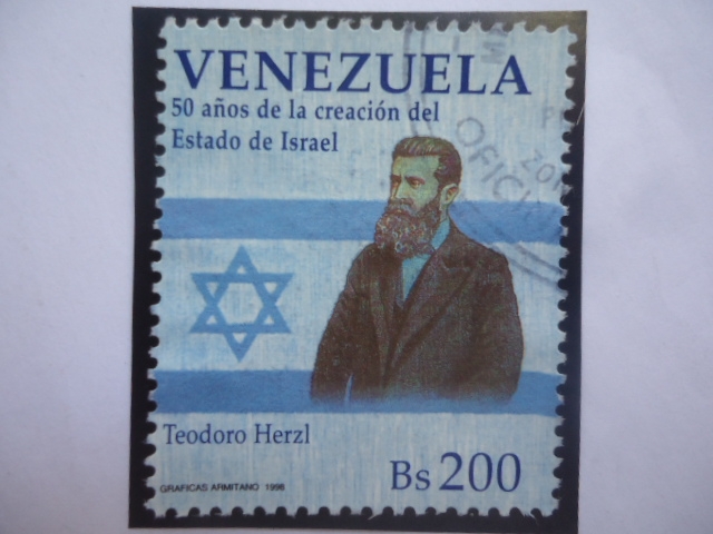 Teodoro Herzl (1860-1904) -50 Años de la Creación del Estado de Israel .