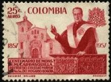 Centenario nacimiento de Monseñor CARRASQUILLA. Colegio Mayor nuestra Sra. del ROSARIO BOGOTÁ.