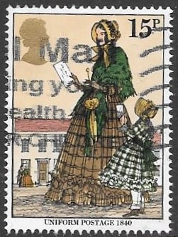 uniform postage 1840