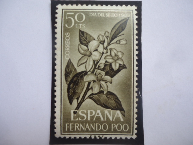 ED.ES-FP 221 - Fernando Poo Español (Región Ecuatorial Española) - Día del Sello 1963