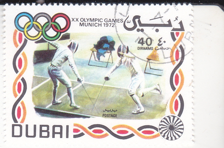 OLIMPIADA MUNICH'72 esgrima