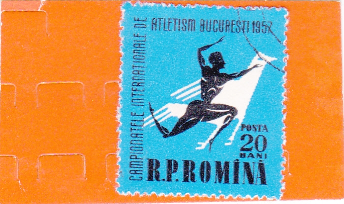 campeonato internacional atletismo Bucarest'57