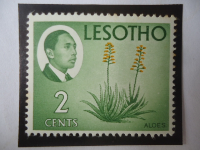 King Moshoeshoe II de Lesotho (1938/96)-Reino de Lesoto-Sudáfrica, protectorado Británico (1868-1966