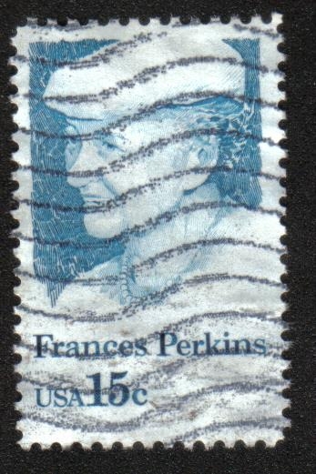 Frances Perkins (1882-1965), Secretary of Labor