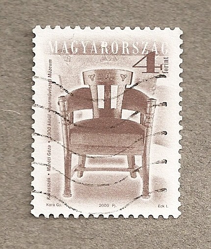 Sillón por Maroti Geza de 1900