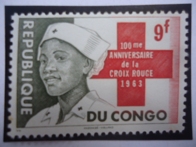 Congo,Rep. Dem. (Kinshasa)Zaire-100 Aniv. - Enf de la Cruz Roja