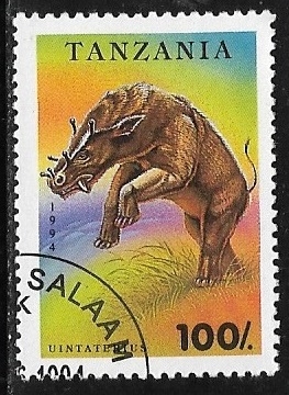 Animales prehistóricos - Uintatherium