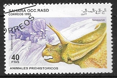 Animales prehistóricos - Torosaurus