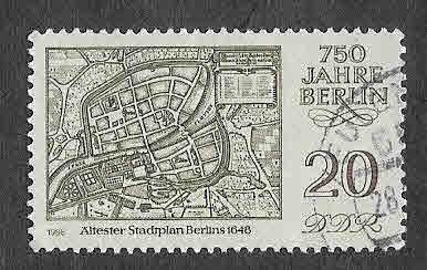 2547 - 750 Aniversario de la Ciudad de Berlín (DDR)
