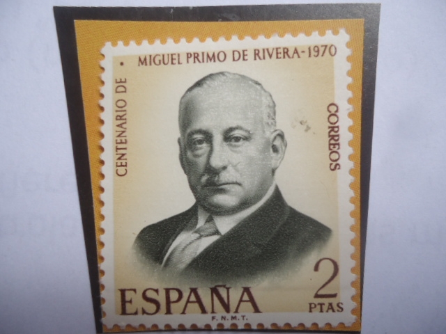 Ed:Es 1976 - Miguel Primo de Rivera (1870-1930) Militar Español - Centenario de su Nacimiento (1870-