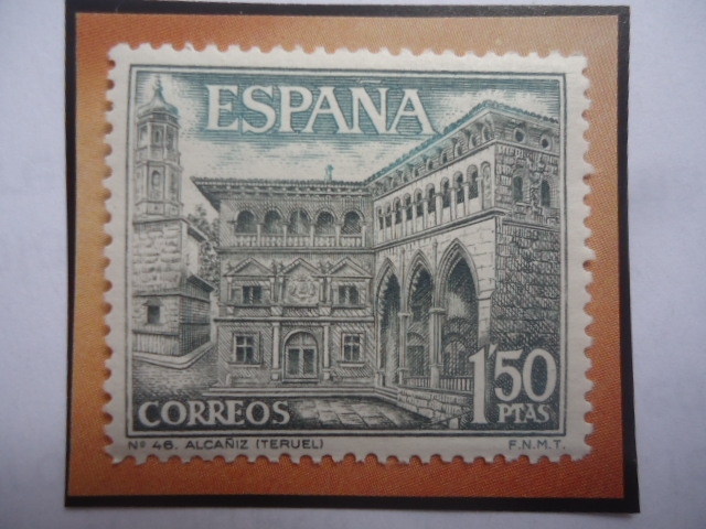 Ed:Es 1935- Alcañiz - Municipio y Ciudad de Alcañiz - Teruel) - Serie: Turismo (1969)