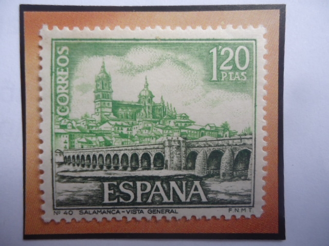 Ed:Es 1876 - Vista General de Salamanca - Serie: Turismo (1968)