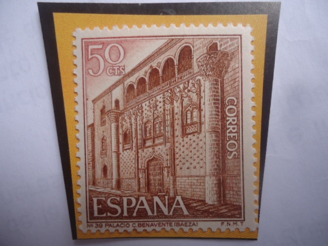 Ed:Es 1875- Palacio de los Condes de Benavente-Año 1515-(Valladolid) - Serie: Turismo (1968)