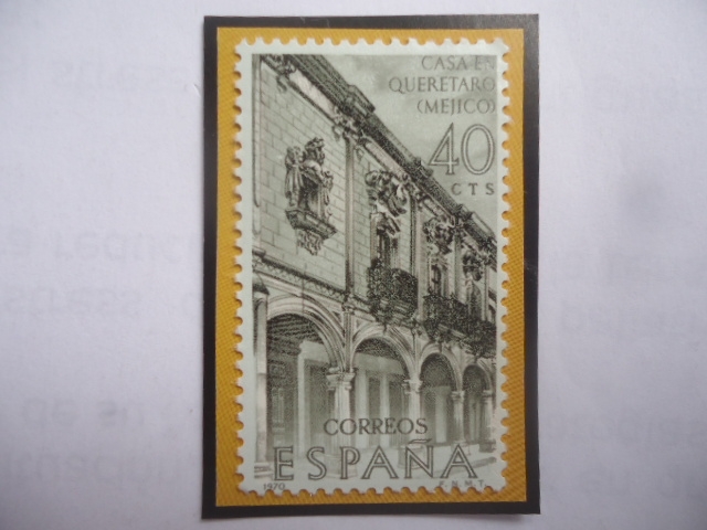 Ed:Es 1996- Casa en Queretaro (Mexico) - Serie: Exploradores y Colonizadores de España - Serie: Turi