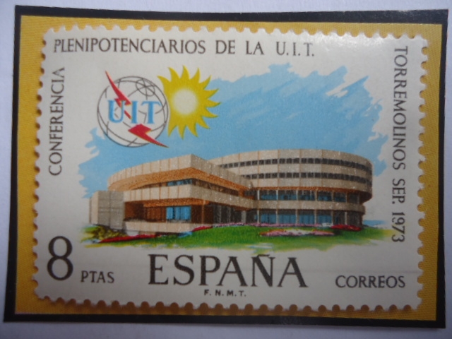 Ed:Es 2145- Conferencia Plenipotenciaria de la U.I.T. - Torremolinos Sep.1973-(UIT:Unión Internacion