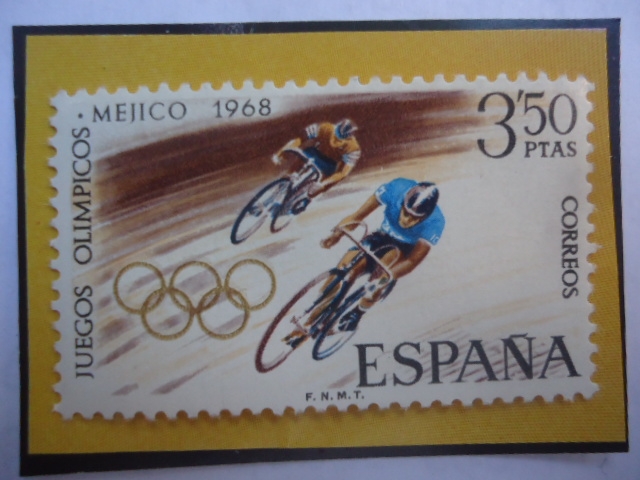 Ed:Es 1887- Juegos Olímpico- Mexico 1968 - Ciclismo - Juegos Olímpicos de Verano.