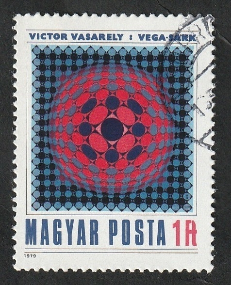 2689 - Arte contemporáneo, Victor Vasarely pintor francés