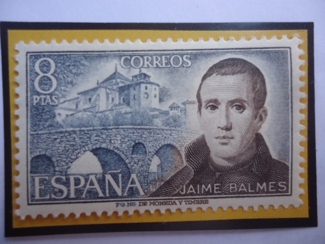 Ed:Es 2180 - Jaim Balmes (1810-1848) Sacerdote - Serie: Personajes Famosos (1974)