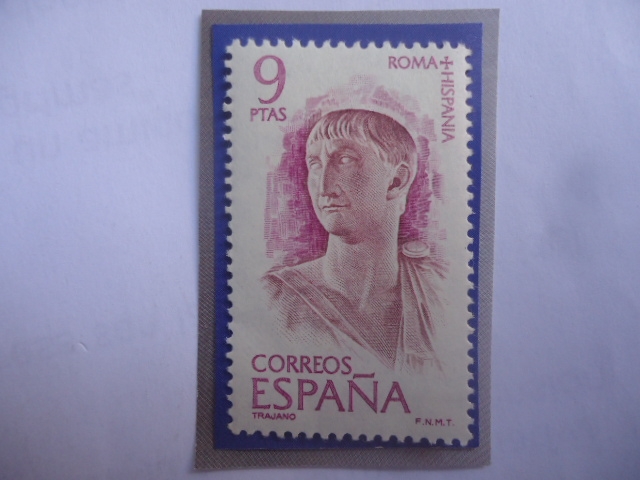 Ed:Es 2191- Emperador Marco Ulpio Trajano (53 a.C-117 a.C)-Roma Hispania.