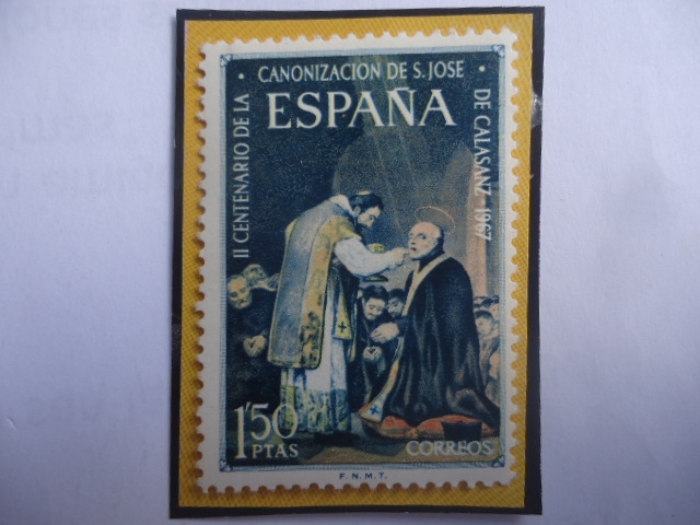 EdEs 1837- II Centenario de la Canonización de San José de Calasanz 1967 - 