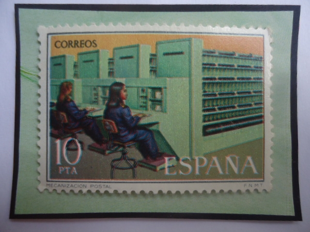 Ed:Es 2332 - Mecanización Postal - Servicio Postal