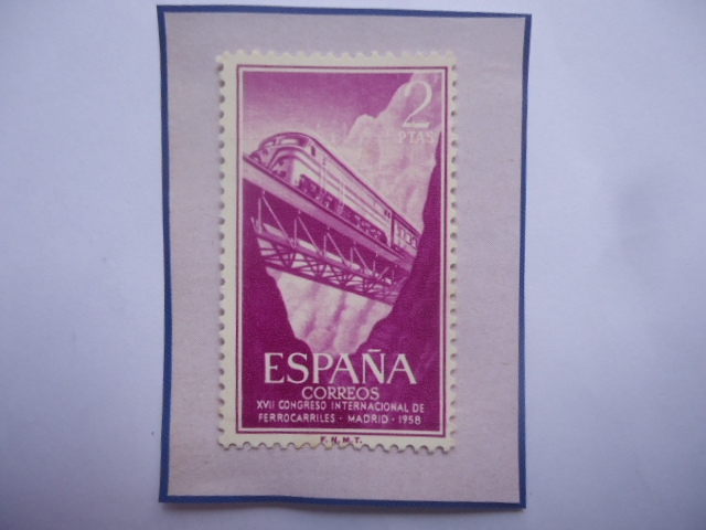 Ed:1236-XVII Congreso Internacional de Ferrocarriles - Madrid 1958-Parque Nacional de Despeñaperros.