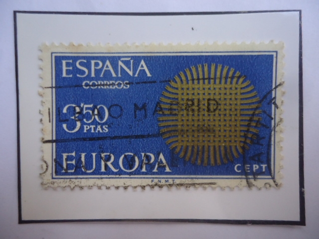 Ed:Es 1973 - Europa - Europa (C.E.P.T.) 1970 - Símbolo.