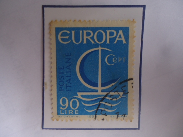 Europa  Europa (C.E.P.T) -Emblema.