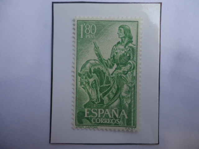 Ed:1209- Gran Capitán- Gonzalo Fernández de Córdoba (453-1516)- General Español.