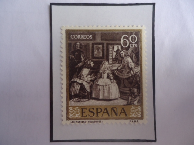 Ed:1241- Las Meninas- Oleo del Pintor Barroco Español Diego Velázquez (1599-1666)-El Honor de las Do