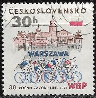 Ciclistas en Warsawa