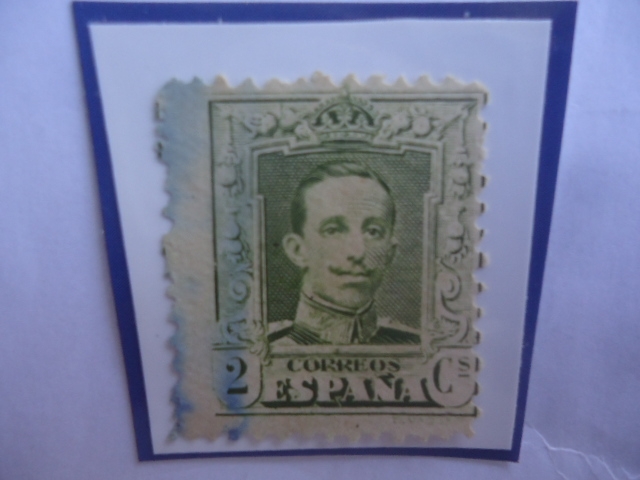 Ed:Es 310A - King Alfonso XIII- 1922- Retrato de Frente