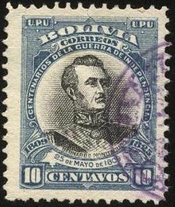 Centenario del comienzo de la guerra por la independencia. BERNARDO MONTEAGUDO.