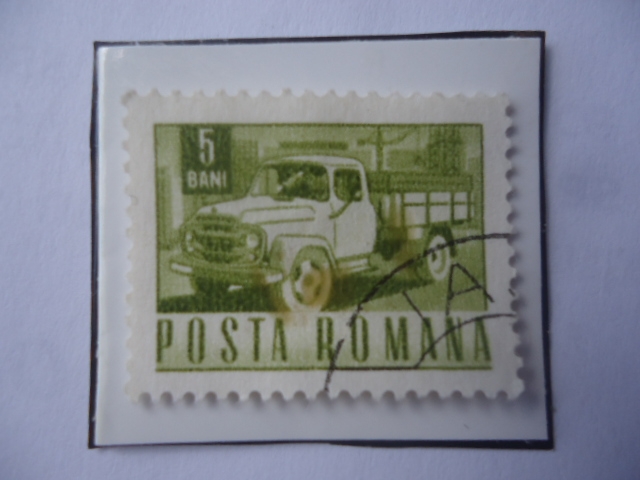 Camión - Postal y Transporte.