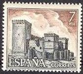 ESPAÑA 1977 2421 Sello Nuevo Serie Turistica Castillo de Ampudia (Palencia)
